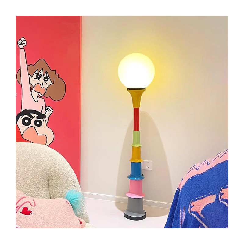 Stacking Ring Toy Floor Lamp
